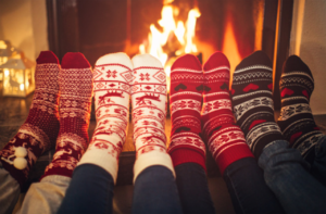 socks-by-the-fire